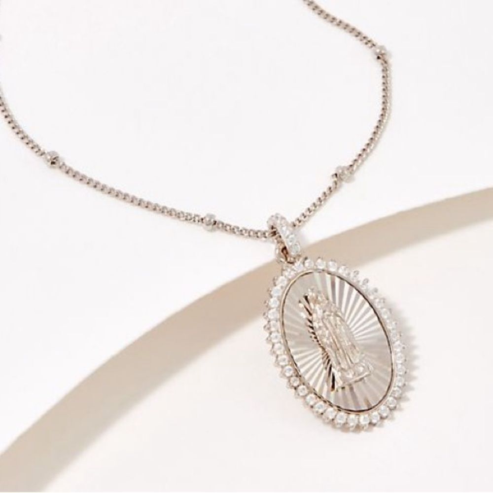 La Virgen Stainless Steel Necklace
